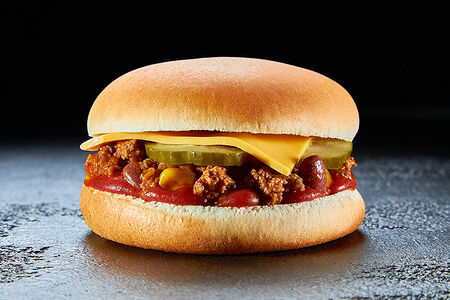 S Бургер с куриной котлетой Чикенбургер