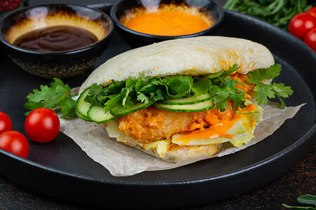 Бао с креветками