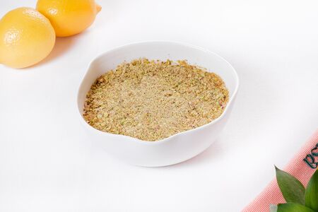 Каша рисовая с фисташками