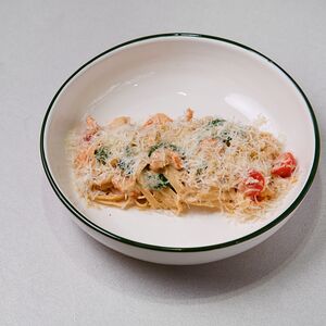 Паста с креветками 