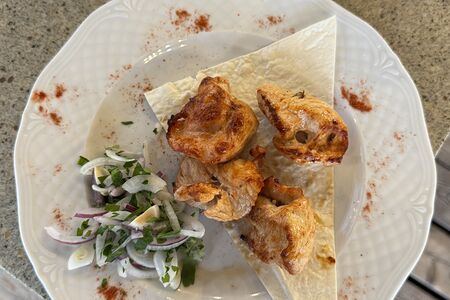 Шашлык из индейки