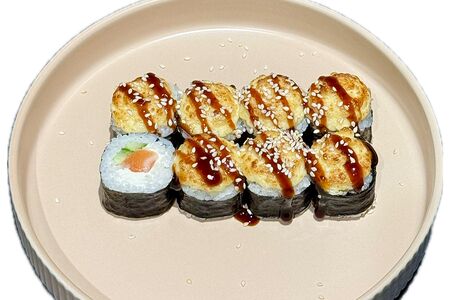 Запеченный с лососем