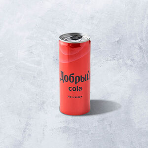 Лимонад Добрый Кола Зеро ж/б 330 мл