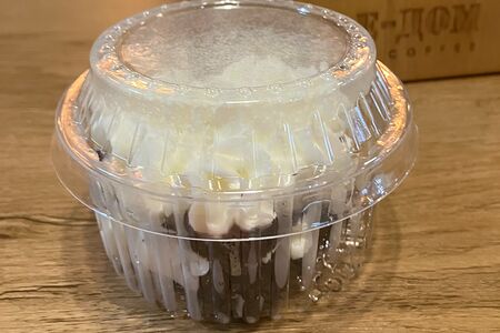 Каприз шоколадный с белым кремом