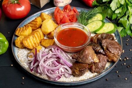 Казан-кебаб с говядиной