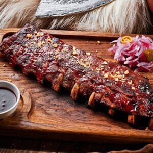 Свиные ребра барбекю большая порция