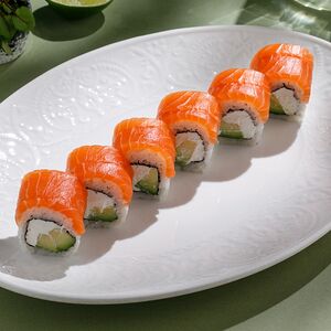 Филадельфия с лососем  