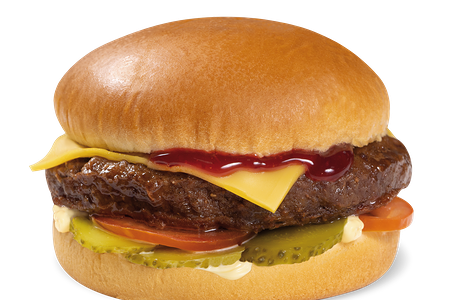 Бургер С брусничным соусом