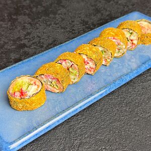 Жареный Дабл чиз с лососем