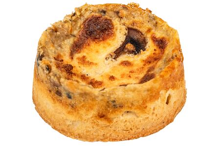 Киш с беконом и цветной капустой