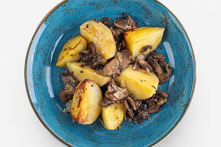 Картофель с грибами