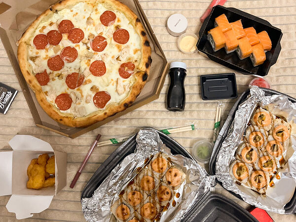 Пицца 10 04 Суши