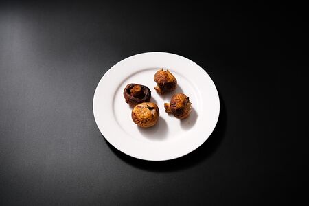 Шампиньоны на мангале