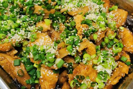 Курица терияки 