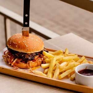 Бургер с говядиной