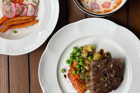 Крем из цыпленка + Уха + Террин 