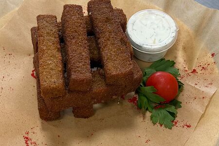 Гренки с чесноком 