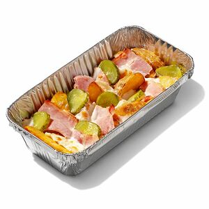 Гратен с беконом Гратен