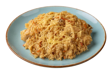 Вок Курица с грибами