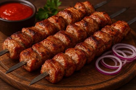 Комбо шашлык из свиной шеи 