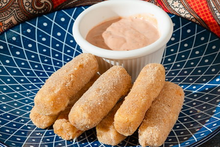 Жареный сыр сулугуни