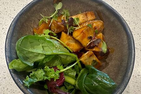 Азиатский салат с баклажанами Veg