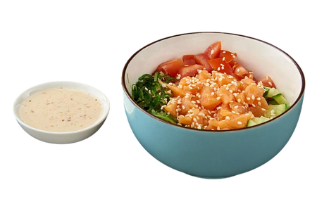 Поке с лососем