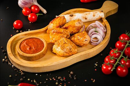 Шашлык из куриного филе