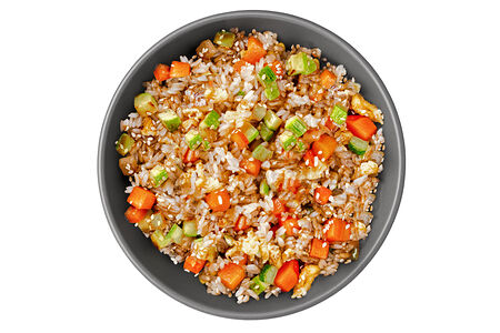 Тяхан с овощами