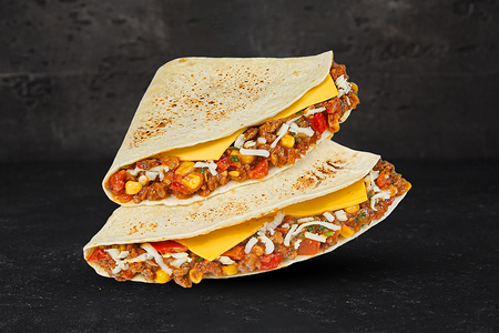 Кесадилья Чили кон карне