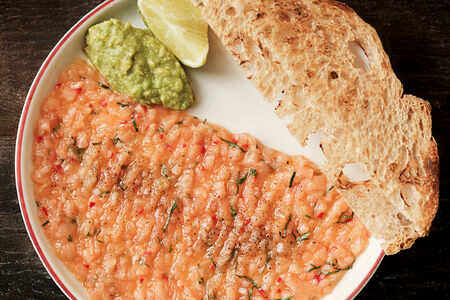 Тартар лосось