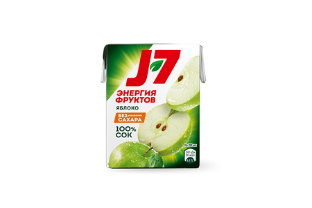 Сок J7 яблочный 0,2 л