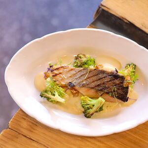 Филе лосося на гриле