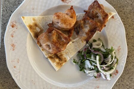 Шашлык из cвинoй шеи