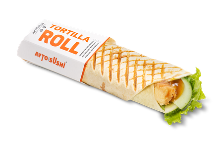 Тортилья-ролл С креветкой