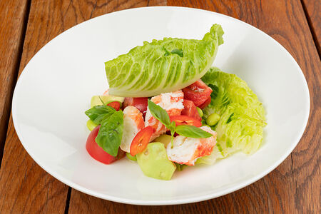 Салат с крабом