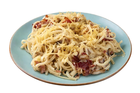 Вок Бекон с грибами