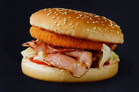 Бургер Чикен-бекон