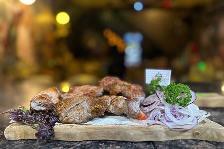 Шашлык из мякоти свинины