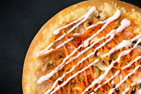 По-корейски 25 см (толстое с сыром)