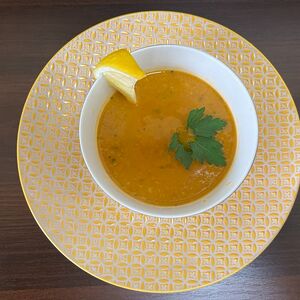 Суп чечевичный с курицей