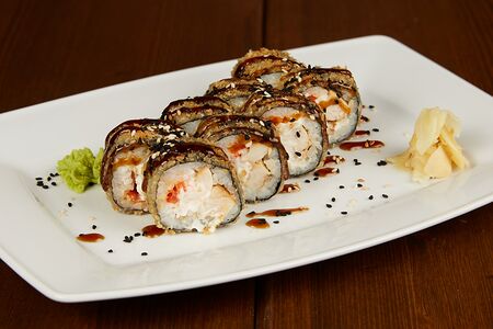 Жареный с куриным филе