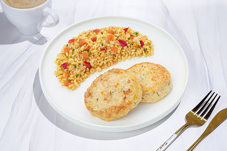 Котлеты Морские с булгуром