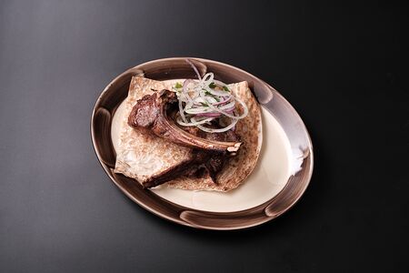 Шашлык из бараньей корейки