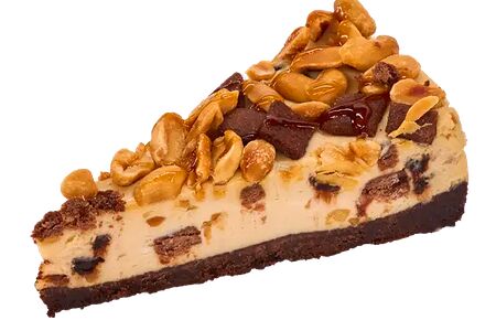 Чизкейк Карамельный с арахисом