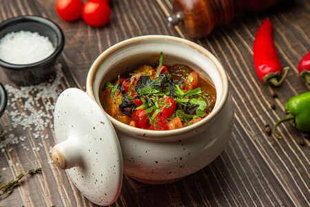 Чанахи с бараниной