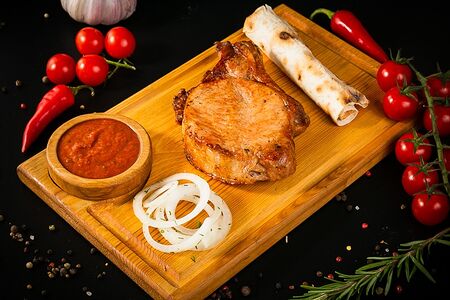 Шашлык из свиной корейки