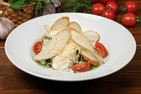 Цезарь с курицей