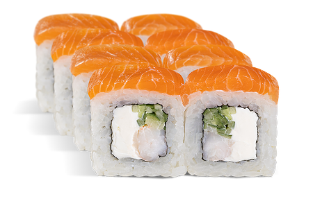 Ролл Филадельфия с креветками