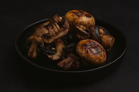 Шампиньоны гриль